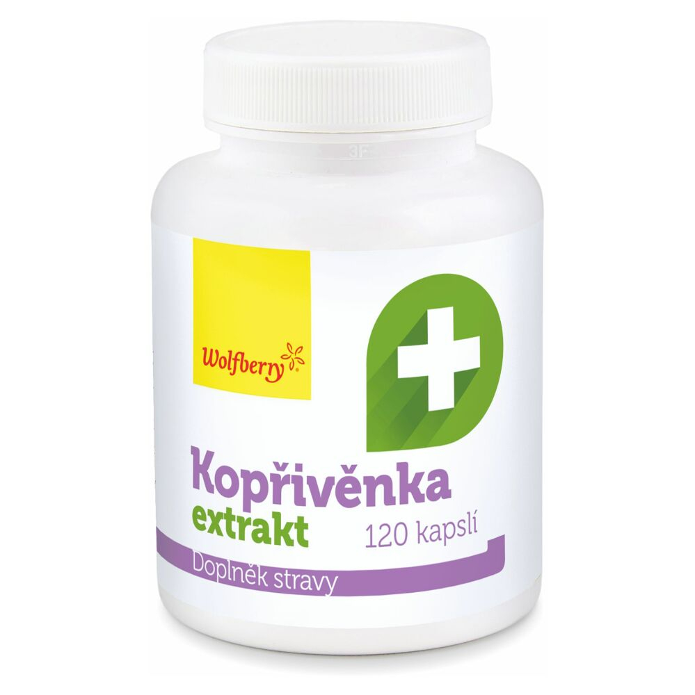 Wolfberry Kopřivěnka extrakt kapsuly na kontrolu hmotnosti 120 ks kúpite na Mojalekaren.sk