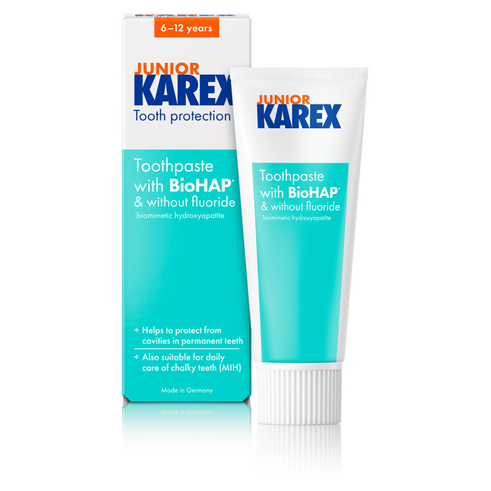 Karex Junior detská zubná pasta 65 ml kúpite na Mojalekaren.sk