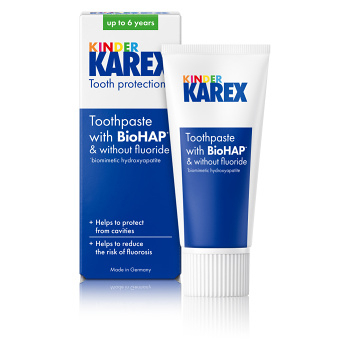 KAREX Kinder Zubná pasta 0-6 rokov 50 ml (Zubné pasty pre deti)