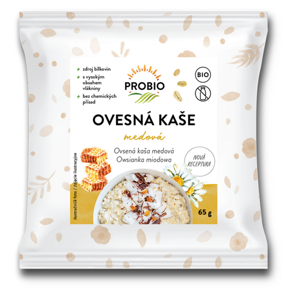 PROBIO Kaša ovsená medová BIO 65 g