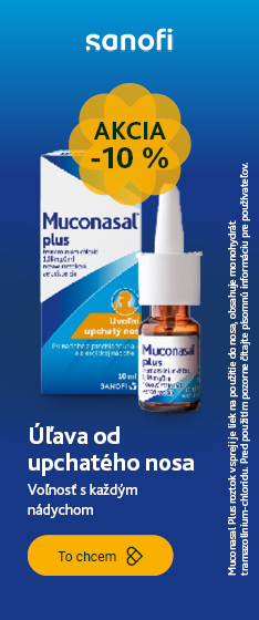 MUCONASAL 10% zľavový kód