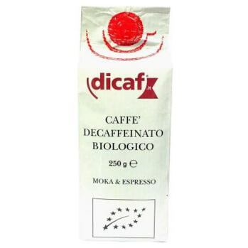 Káva mletá bez kofeínu DICAF 250g-BIO