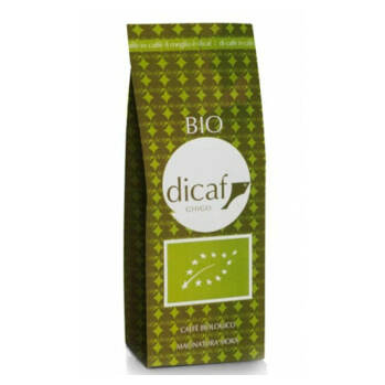 Káva pražená mletá DICAF 250g-BIO