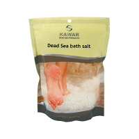 KAWAR Kúpeľová soľ z Mŕtveho mora vrecko 1000 g