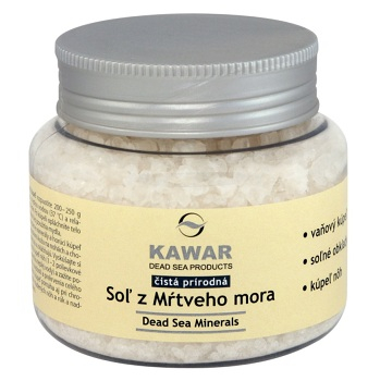 KAWAR Soľ z Mŕtveho mora na kúpeľ nôh 250 g