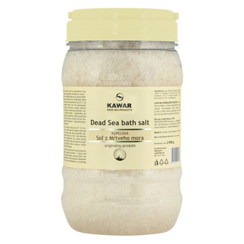 KAWAR Kúpeľová soľ z Mŕtveho mora 2000 g