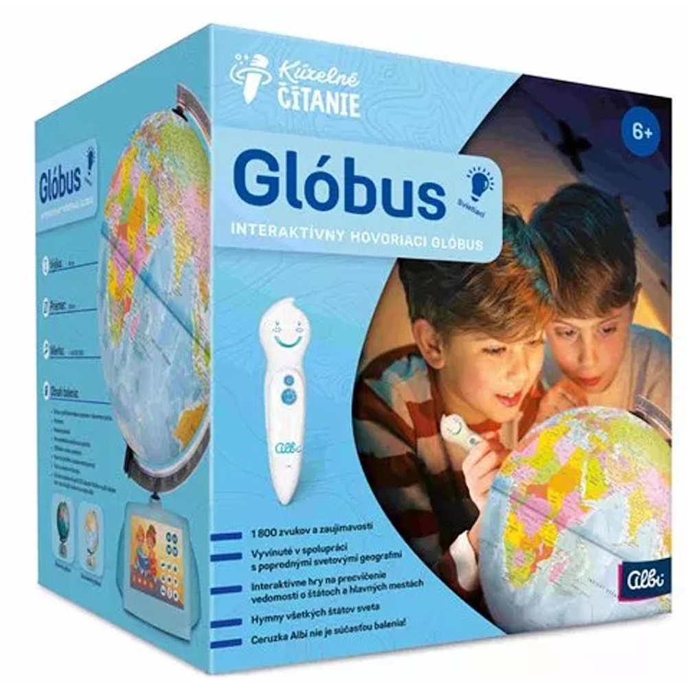 E-shop ALBI Kúzelné čítanie Glóbus