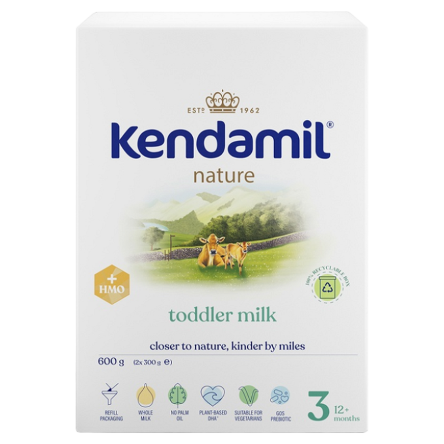 KENDAMIL 3 Nature HMO+ pokračovacie dojčenské mlieko 600 g