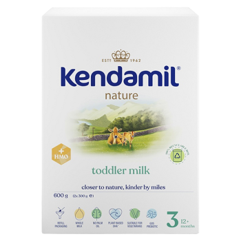 KENDAMIL 3 Nature HMO+ pokračovacie dojčenské mlieko 600 g (Pokračovacie mlieka) - BIO