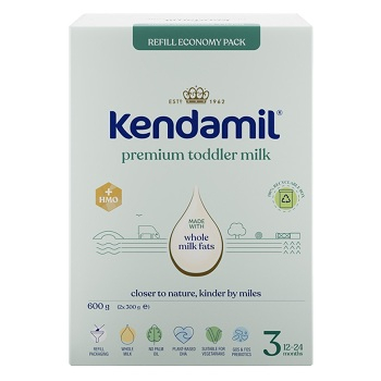 KENDAMIL 3 Premium 600 g (Pokračovacie mlieka)