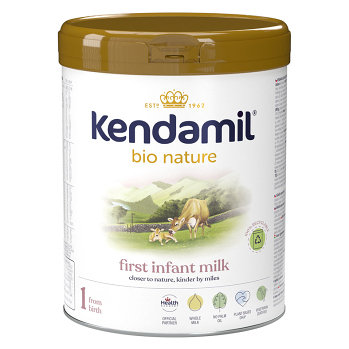 KENDAMIL BIO Nature 1 DHA+ Počiatočná mliečna dojčenská výživa 800 g