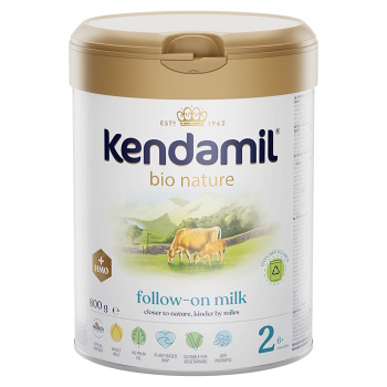 KENDAMIL BIO Nature 2 HMO+ Pokračovacia mliečna dojčenská výživa od 6. mesiaca 800 g (Pokračovacie mlieka) - BIO
