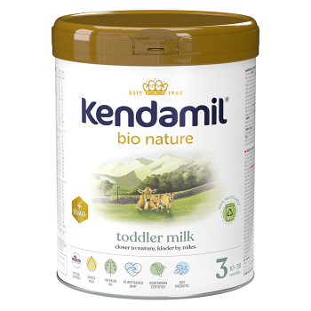 KENDAMIL BIO Nature 3 HMO+ Pokračovacia mliečna dojčenská výživa od 10. mesiaca 800 g