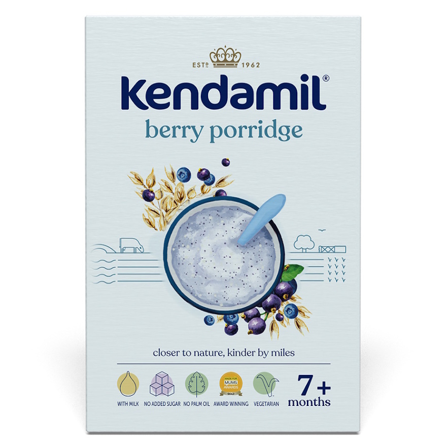 KENDAMIL Mliečna kaša s lesným ovocím 7m+ 150 g kúpite na Mojalekaren.sk