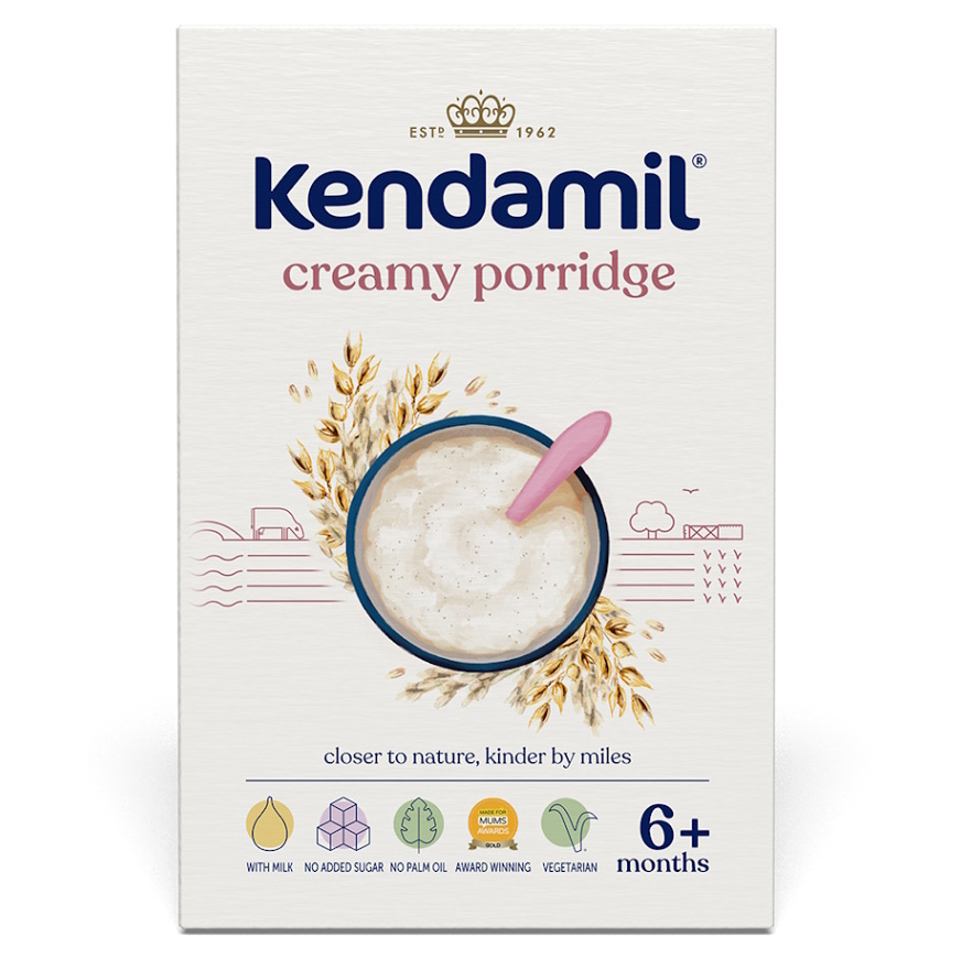 Kendamil Creamy Porridge mliečna krémová ovsená kaša 150 g kúpite na Mojalekaren.sk