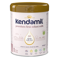 KENDAMIL Premium 1 DHA+ Počiatočná mliečna dojčenská výživa 800 g