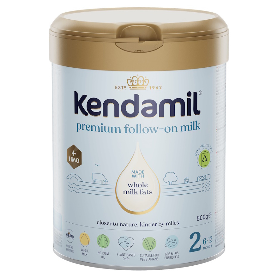 KENDAMIL Premium 2 HMO+ 800 g kúpite na Mojalekaren.sk
