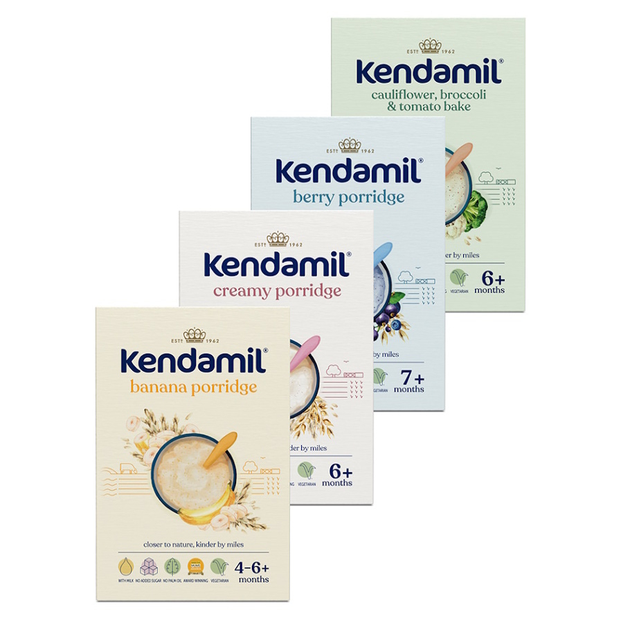 KENDAMIL Variácie mliečnych kaší 4 x 150 g kúpite na Mojalekaren.sk