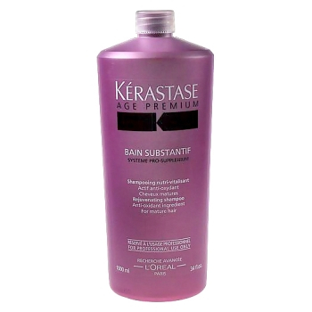 Kerastase Age Premium Bain Substantif Rejuvenating Shampoo 1000ml (Pre zralé vlasy) (Šampóny)