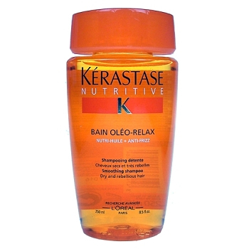 Kérastase Nutritive Bain Oléo-Relax Smoothing Sham Dry Rebel 250ml (Suché, neposlušné rozlétané vlasy)