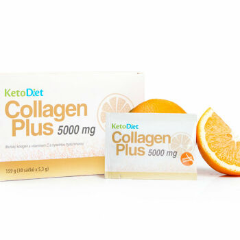 KETODIET Collagen Plus 5000 mg pomaranč 30 sáčkov