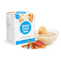 KETODIET Proteínová kaša s jablkami a so škoricou 7 porcií