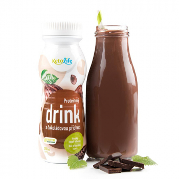KETOLIFE Proteínový drink s čokoládovou príchuťou 250 ml