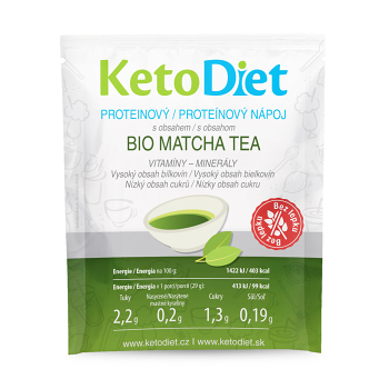 KETODIET Proteínový nápoj Matcha Tea 7 porcií