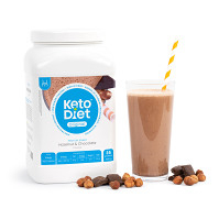 KETODIET Proteínový nápoj s príchuťou lieskový oriešok a čokoláda 1 týždeň