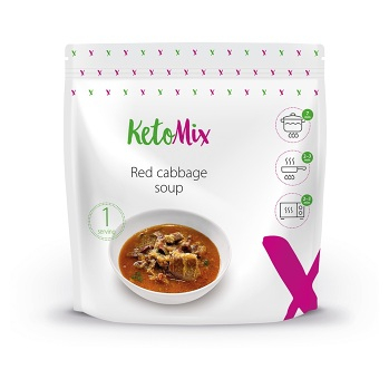 KETOMIX Červená kyselica s bravčovým mäsom diétne hotové jedlo 250 g (KetoMix hotové jedlá) - obrázok 1/3