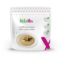 KETOMIX Morčacie mäso s karfiolovým pyré diétne hotové jedlo 250 g