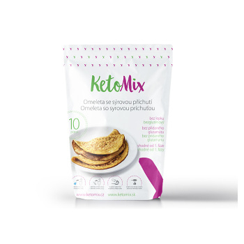 KETOMIX Proteínová omeleta so syrovou príchuťou 10 porcií