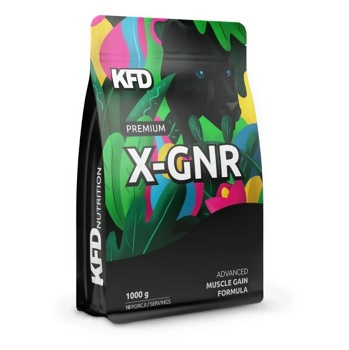 KFD Premium X-Gainer s banánovo-jahodovou príchuťou 1000 g