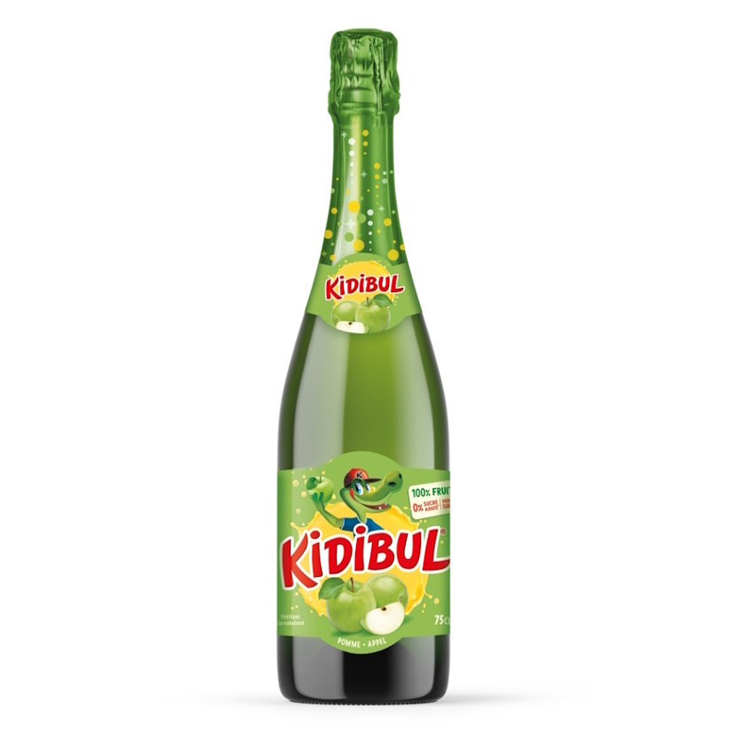 KIDIBUL Detský šumivý nápoj 100% jablko 750 ml kúpite na Mojalekaren.sk