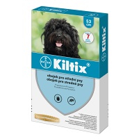 KILTIX Antiparazitárny obojok pre stredných psov obvod 53 cm 1 ks