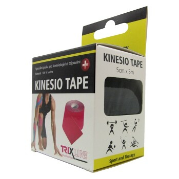 TRIXLINE Kinesio tape 5 cm x 5 m čierna 1 ks (Tejpy) - obrázok 2/2