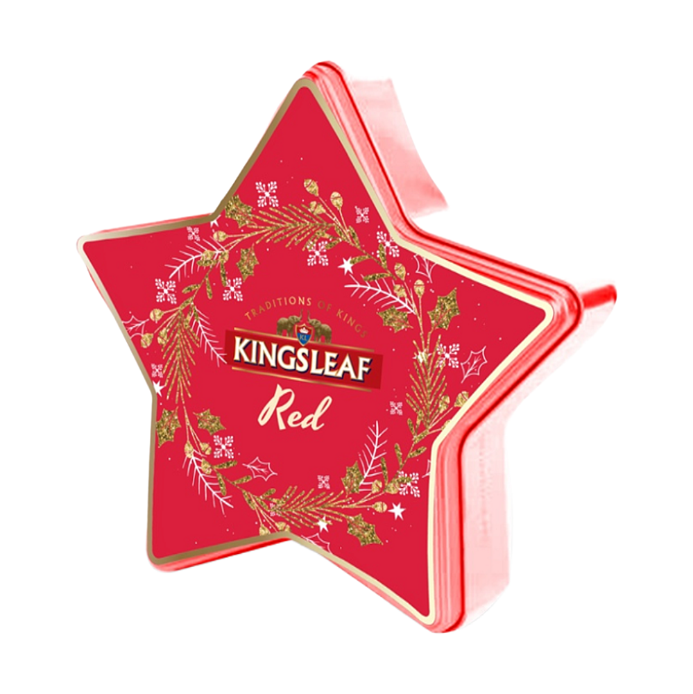 KINGSLEAF Kolekcia hviezda červená 30 g