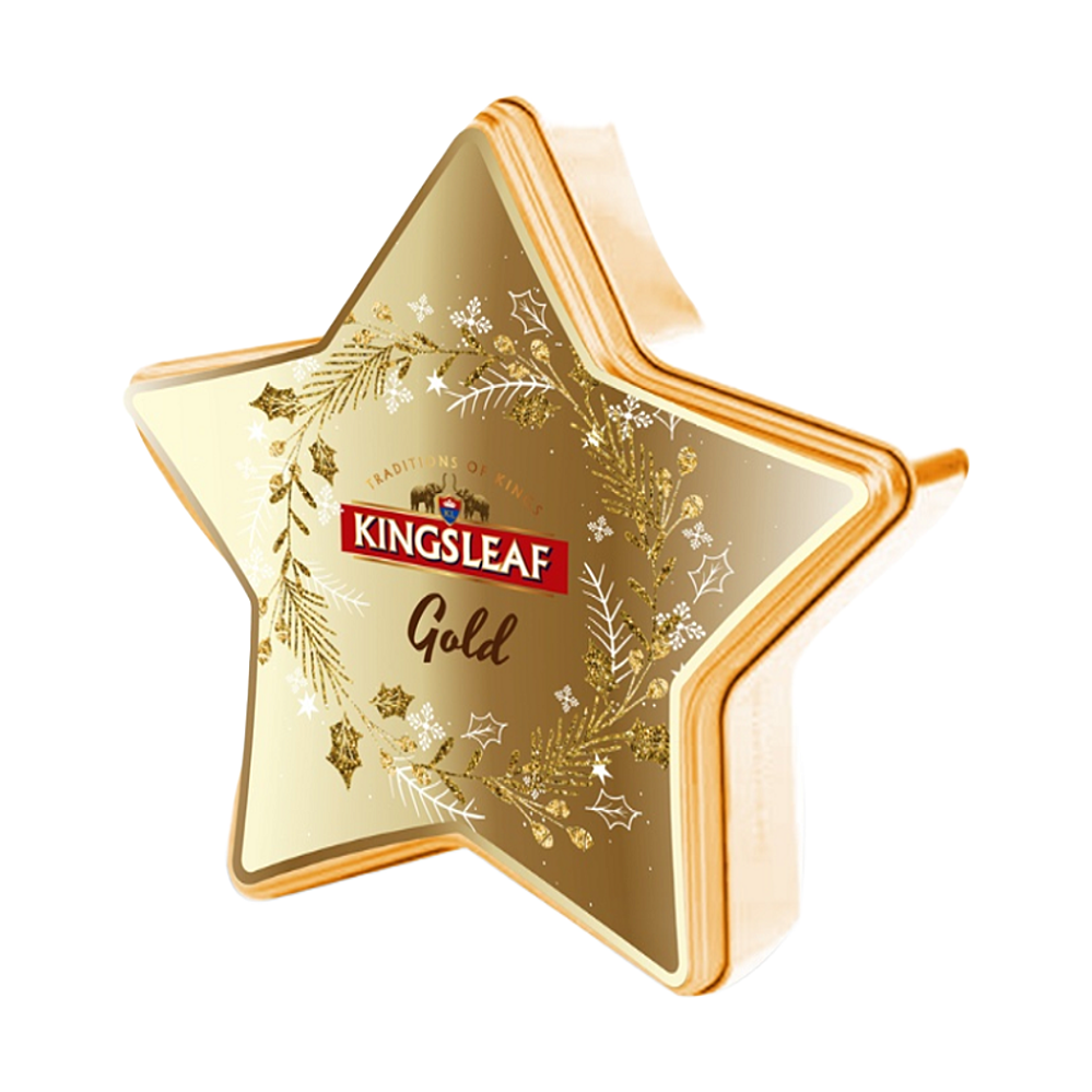 KINGSLEAF Kolekcia hviezda zlatá 30 g