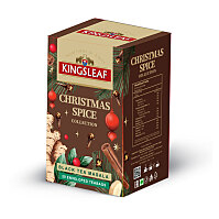 KINGSLEAF Xmas black masala čierny čaj 20 sáčkov