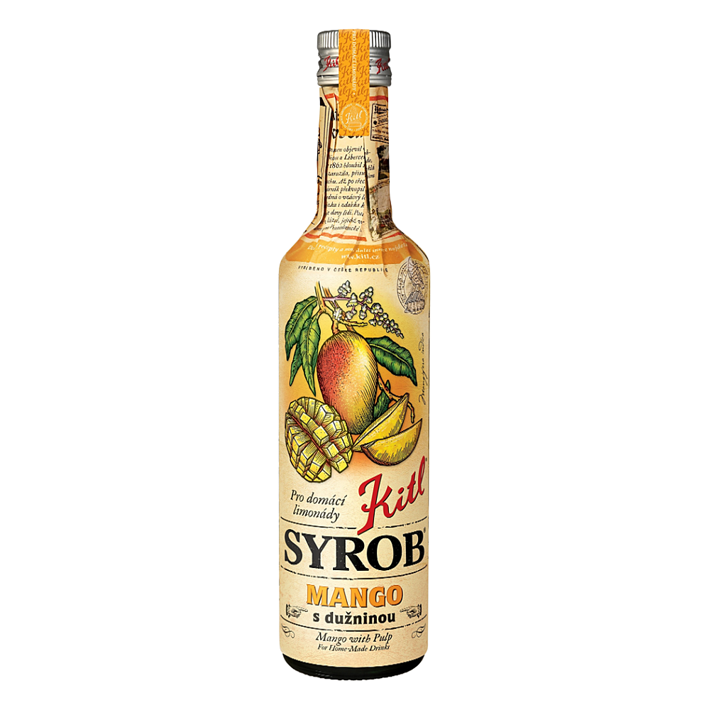 E-shop KITL Syrob Mango s dužninou 500 ml