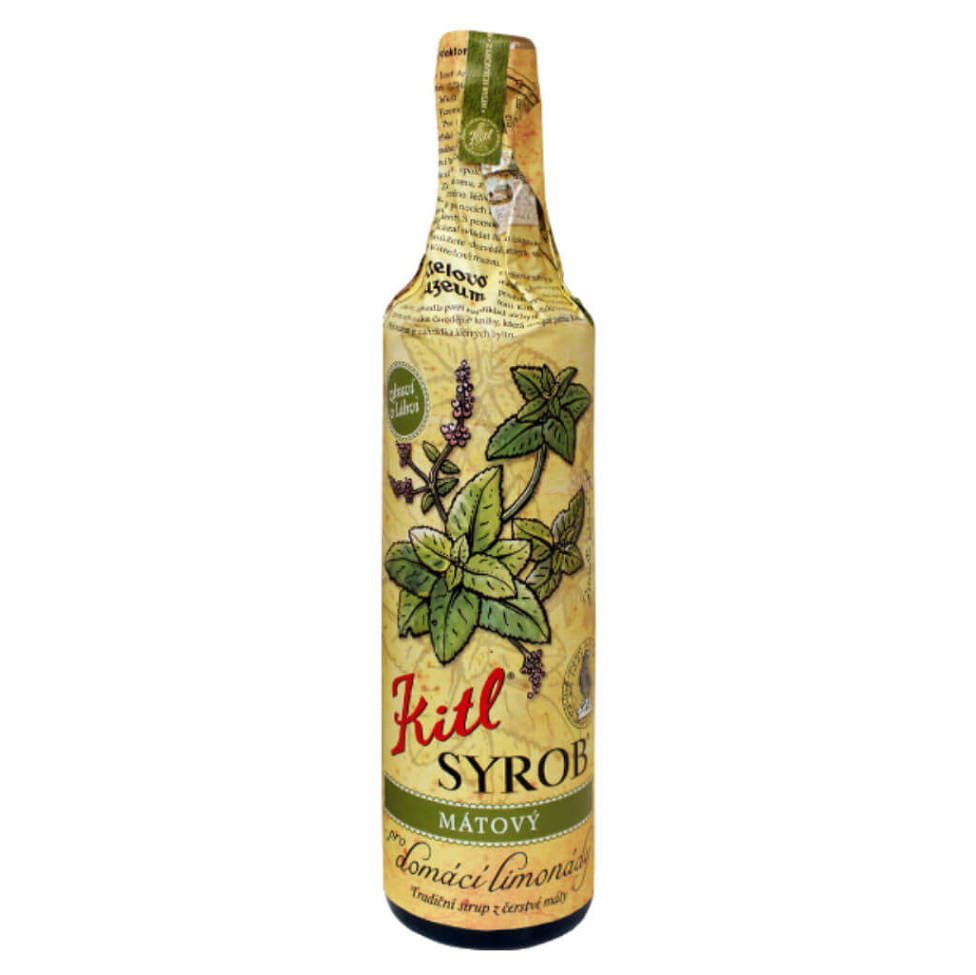 E-shop KITL Syrob mätový 500 ml - sirup na prípravu domácich limonád