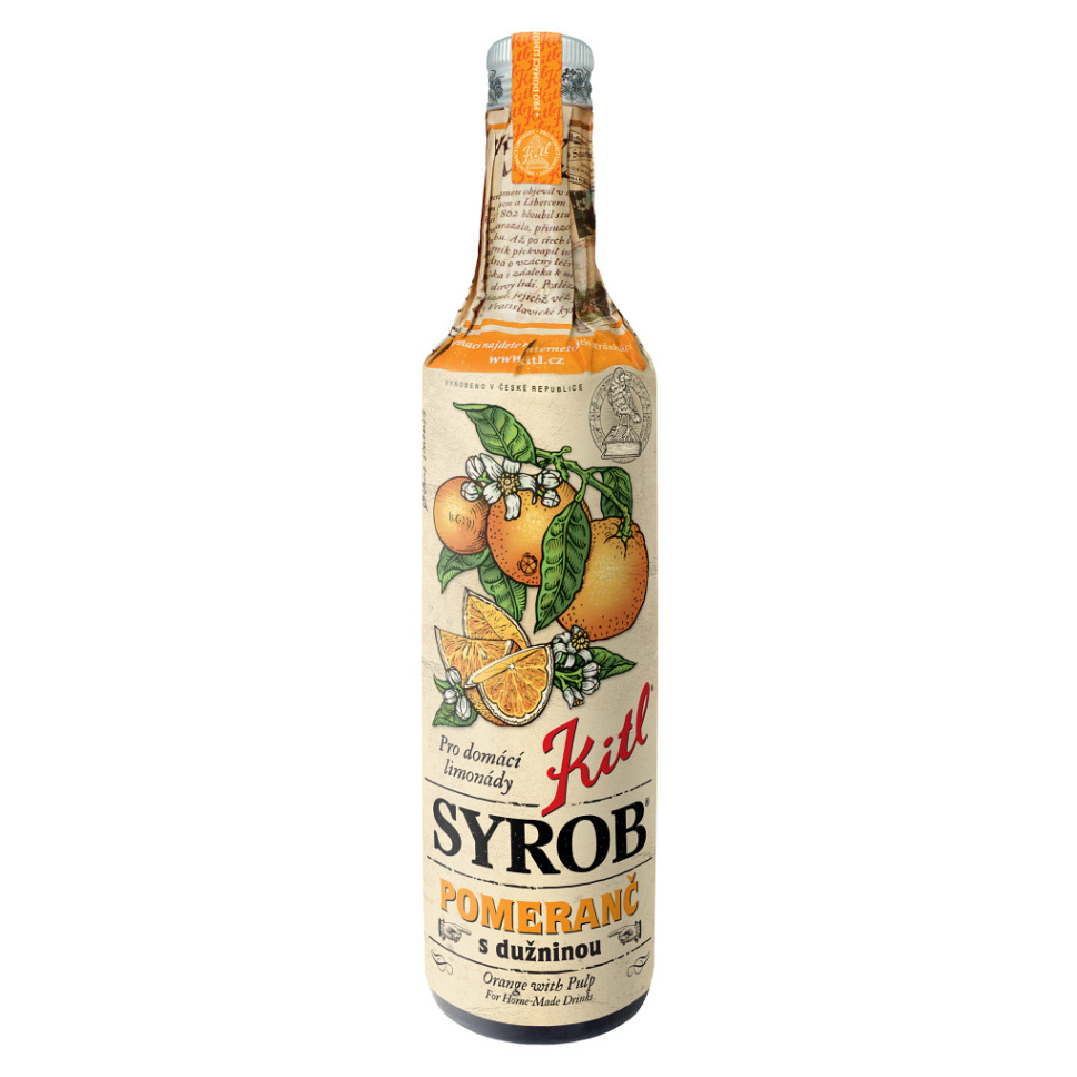 KITL Syrob Pomaranč s dužinou 500 ml kúpite na Mojalekaren.sk