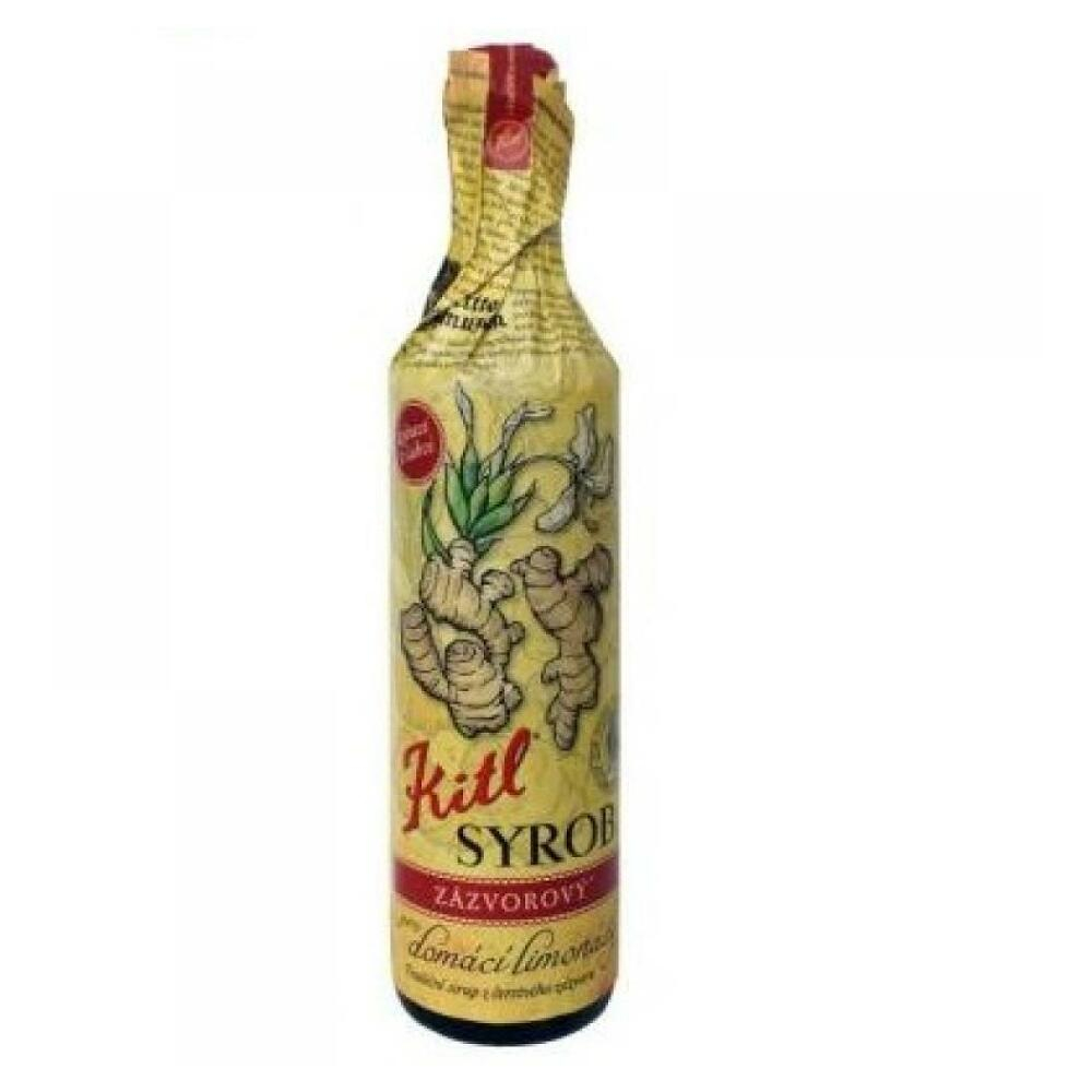E-shop KITL Syrob zázvorový sirup na prípravu domácich limonád 500 ml