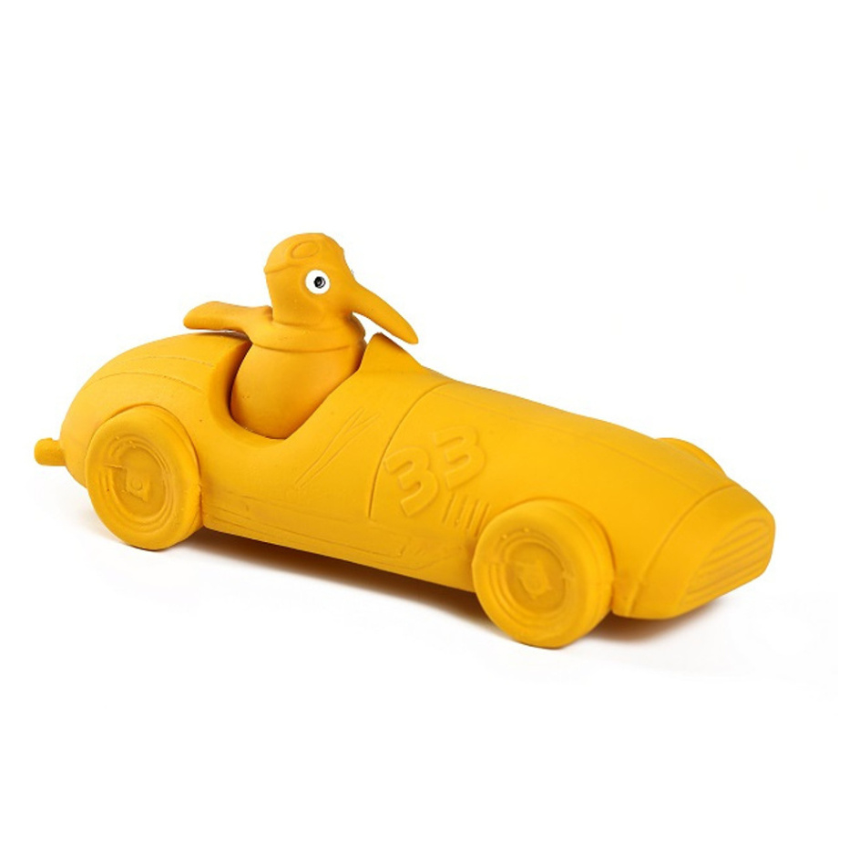 E-shop KIWI WALKER Hračka pre psy Cigar latex pískacia oranžová 19 cm