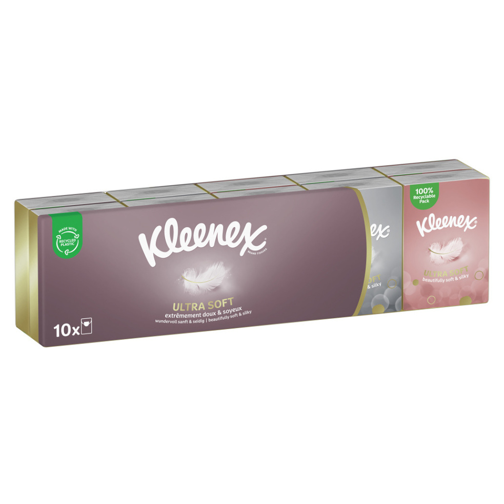 KLEENEX® ® Papierové hygienické vreckovky Ultra Soft Mini 10 ks