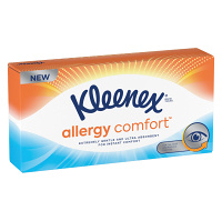 KLEENEX Papierové vreckovky 3-vrstvové Allergy Comfort Box 56 kusov