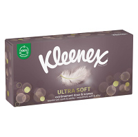 KLEENEX Papierové vreckovky 3-vrstvové Ultra Soft Box 64 kusov