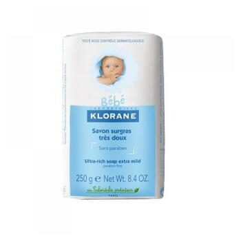 KLORANE Bébé jemné výživné mydlo 250 g