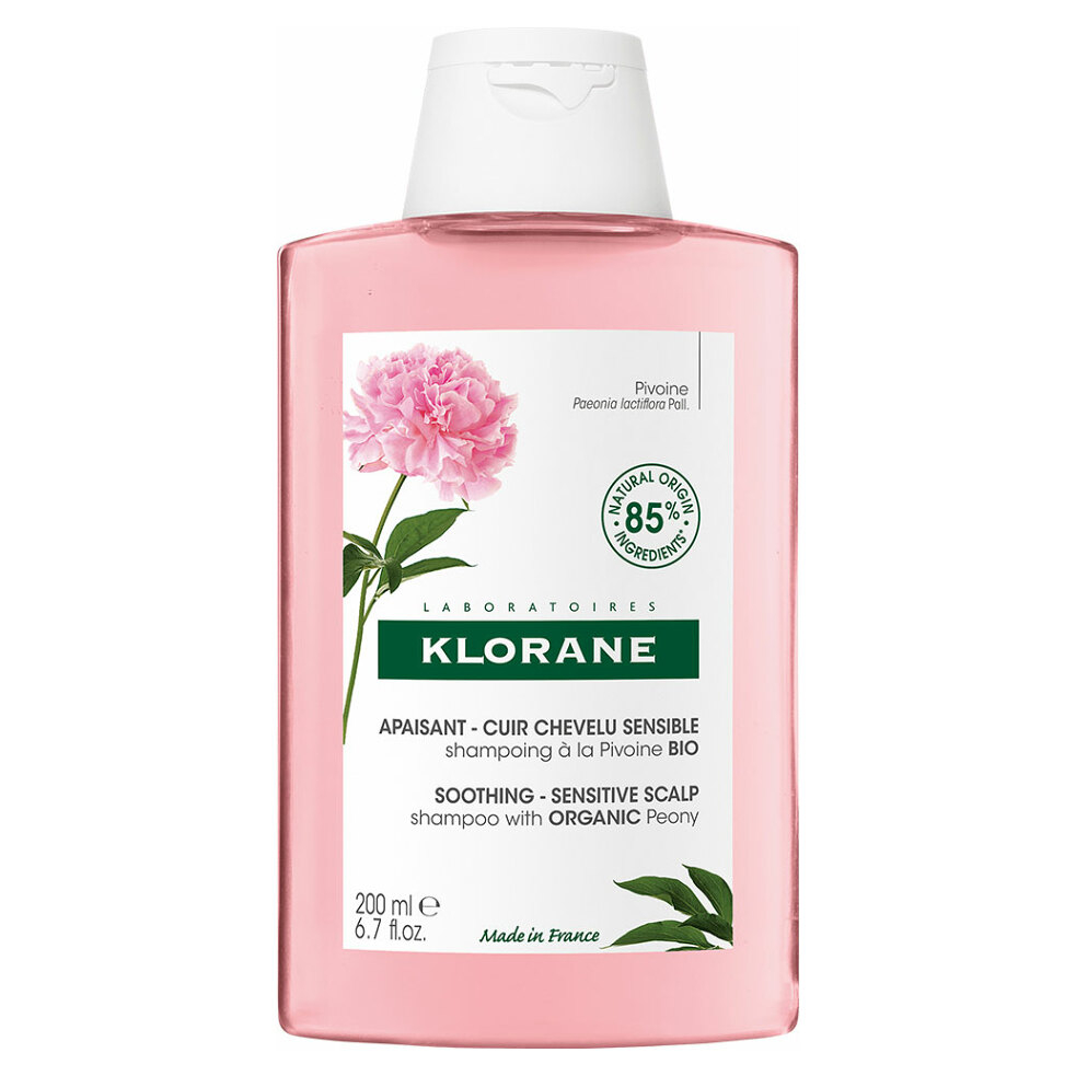 KLORANE Šampón s BIO pivonkou citlivá a podráždená vlasová pokožka 200 ml kúpite na Mojalekaren.sk