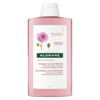 KLORANE Šampón à la Pivoine šampón na citlivú a podráždenú vlasovú pokožku 400 ml